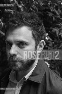 Turin May 10, 2018..Paolo Giordano, Italian writer photographed in Turin in the Lingotto spaces/Paolo Giordano, scrittore italiano fotografato a Torino negli spazi del Lingotto. ©Rino Bianchi/Rosebud2