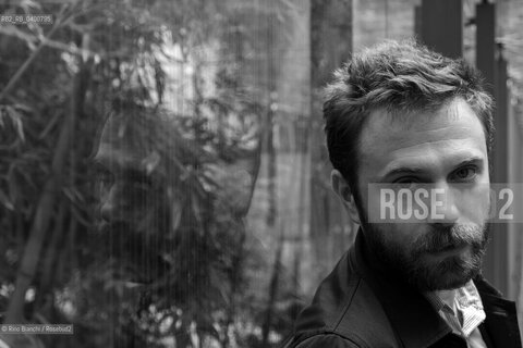Turin May 11, 2018..Paolo Giordano, Italian writer photographed in Turin in the Lingotto spaces/Paolo Giordano, scrittore italiano fotografato a Torino negli spazi del Lingotto. ©Rino Bianchi/Rosebud2