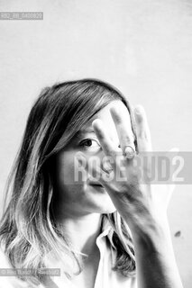 Rome May 17, 2019..Eleonora Marangoni, writer, graduated in Paris in comparative literature and works as a copywriter and communication consultant, a candidate for the Strega Prize with the novel Lux/Eleonora Marangoni, scrittrice, laureata a Parigi in letteratura comparata e lavora come copywriter e consulente di comunicazione, candidata al Premio Strega con il romanzo Lux. ©Rino Bianchi/Rosebud2