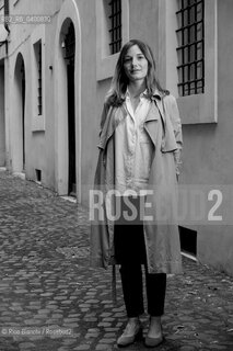 Rome May 17, 2019..Eleonora Marangoni, writer, graduated in Paris in comparative literature and works as a copywriter and communication consultant, a candidate for the Strega Prize with the novel Lux/Eleonora Marangoni, scrittrice, laureata a Parigi in letteratura comparata e lavora come copywriter e consulente di comunicazione, candidata al Premio Strega con il romanzo Lux. ©Rino Bianchi/Rosebud2