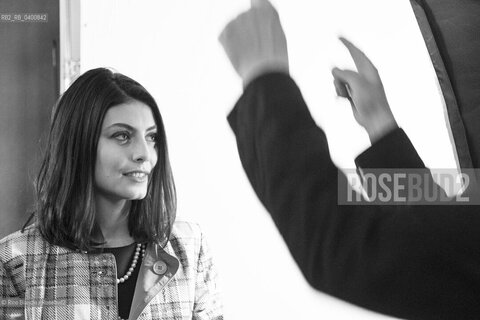 Rome February 25, 2019..Alessandra Carina Mastronardi, actress, photographed in Rome/Alessandra Carina Mastronardi, attrice, fotografata a Roma. ©Rino Bianchi/Rosebud2