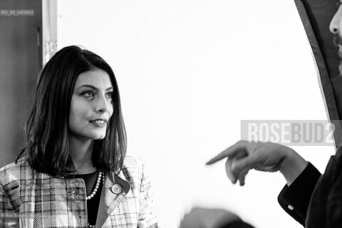 Rome February 25, 2019..Alessandra Carina Mastronardi, actress, photographed in Rome/Alessandra Carina Mastronardi, attrice, fotografata a Roma. ©Rino Bianchi/Rosebud2