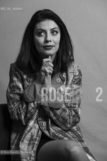 Rome February 25, 2019..Alessandra Carina Mastronardi, actress, photographed in Rome/Alessandra Carina Mastronardi, attrice, fotografata a Roma. ©Rino Bianchi/Rosebud2