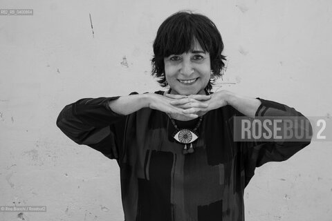 Perugia May 13, 2017..Rosa Montero Gayo, a Spanish journalist and writer, photographed in Perugia/Rosa Montero Gayo, giornalista e scrittrice spagnola, fotografata a Perugia.. ©Rino Bianchi/Rosebud2