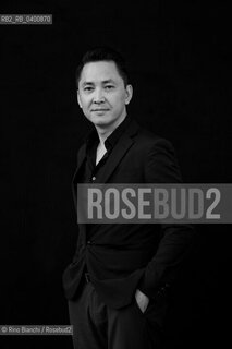 Rome July 13, 2017..Viet Thanh Nguyen, a US-born Vietnamese writer, Pulitzer Prize for fiction with her debut novel The sympathizer, photographed in Rome in the Basilica of Massenzio/Viet Thanh Nguyen, scrittore vietnamita naturalizzato statunitense, Premio Pulitzer per la narrativa con il suo romanzo desordio Il simpatizzante, fotografato a Roma nella Basilica di Massenzio.. ©Rino Bianchi/Rosebud2