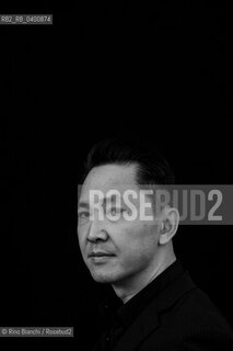 Rome July 13, 2017..Viet Thanh Nguyen, a US-born Vietnamese writer, Pulitzer Prize for fiction with her debut novel The sympathizer, photographed in Rome in the Basilica of Massenzio/Viet Thanh Nguyen, scrittore vietnamita naturalizzato statunitense, Premio Pulitzer per la narrativa con il suo romanzo desordio Il simpatizzante, fotografato a Roma nella Basilica di Massenzio.. ©Rino Bianchi/Rosebud2