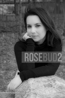 Rome March 29, 2019..Melissa Panarello, also known as Melissa P., writer, television author, astrology expert, photographed in Rome in the park of Villa Celimontana/Melissa Panarello, nota anche come Melissa P., scrittrice, autrice televisiva, esperta di astrologia, fotografata a Roma nel parco di Villa Celimontana. ©Rino Bianchi/Rosebud2