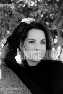 Rome March 29, 2019..Melissa Panarello, also known as Melissa P., writer, television author, astrology expert, photographed in Rome in the park of Villa Celimontana/Melissa Panarello, nota anche come Melissa P., scrittrice, autrice televisiva, esperta di astrologia, fotografata a Roma nel parco di Villa Celimontana. ©Rino Bianchi/Rosebud2