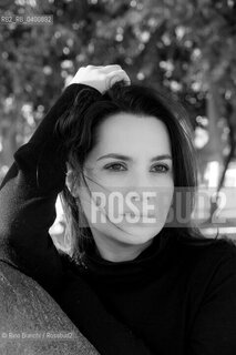 Rome March 29, 2019..Melissa Panarello, also known as Melissa P., writer, television author, astrology expert, photographed in Rome in the park of Villa Celimontana/Melissa Panarello, nota anche come Melissa P., scrittrice, autrice televisiva, esperta di astrologia, fotografata a Roma nel parco di Villa Celimontana. ©Rino Bianchi/Rosebud2