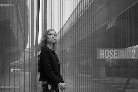 Rome March 17, 2018..Corine Pelluchon, philosopher, essayist and creator of the Animalist Manifesto/Corine Pelluchon, filosofa, saggista, autrice del Manifesto Animalista. ©Rino Bianchi/Rosebud2