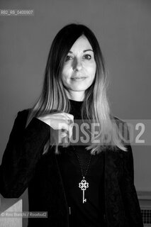 Rome April 11, 2019..Laura Pepe, university professor, essayist and scholar of the Greek world, photographed in Rome in the spaces of the Museum of Classical Art of the La Sapienza University/Laura Pepe, docente universitaria, saggista e studiosa del mondo greco, fotografata a Roma negli spazi del Museo di Arte Classica dellUniversità La Sapienza. ©Rino Bianchi/Rosebud2