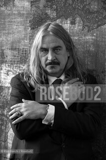 Rome December 8, 2018..Ilja Leonard Pfeijffer, poet, novelist, polemicist and Dutch scholar, Genoese by adoption, photographed in Rome in the spaces of La Nuvola.Ilja Leonard Pfeijffer, poeta, romanziere, polemista e studioso olandese, genovese dadozione, fotografato a Roma negli spazi de La Nuvola. ©Rino Bianchi/Rosebud2