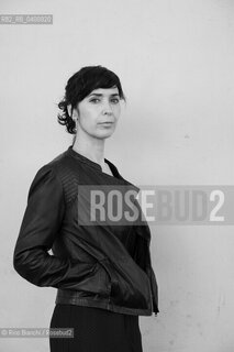 Rome May 7, 2019..Edurne Portela, writer and journalist, lived for a long time in the United States, where she received a doctorate in Hispanic Literatures from the University of North Carolina, photographed in Rome at Piazza Navona/Edurne Portela, scrittrice e giornalista, ha vissuto a lungo negli Stati Uniti, dove ha conseguito un dottorato in Letterature ispaniche presso la University of North Carolina, fotografata a Roma a Piazza Navona. ©Rino Bianchi/Rosebud2