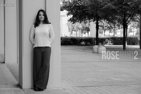 Turin May 12, 2018..Rosella Postorino, Italian writer, made her debut in the narrative in 2004 with the story In una capsula inside the anthology Ragazze che dovresti conoscere /Rosella Postorino, scrittrice italiana, ha esordito nella narrativa nel 2004 con il racconto In una capsula allinterno dellantologia Ragazze che dovresti conoscere. ©Rino Bianchi/Rosebud2