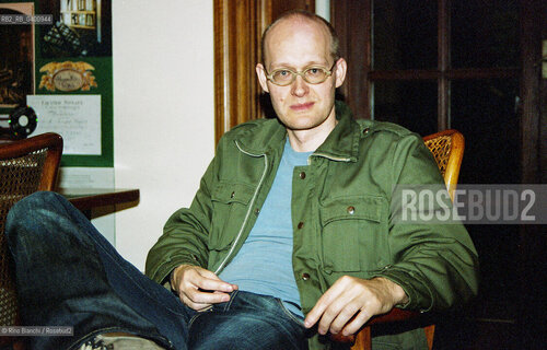 Rome, October 28, 2008..Arno Geiger, Austrian writer, poet, and playwright, photographed in Rome at the Austrian Cultural Institute/Arno Geiger, scrittore, poeta e drammaturgo austriaco, fotografato a Roma negli spazi dellIstituto di Cultura Austriaco. ©Rino Bianchi/Rosebud2
