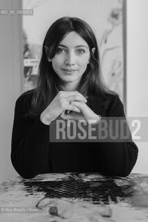 Rome December 7, 2025..Matilde Falasca, a debuting writer, photographed in Rome at La Nuvola/Matilde Falasca, scrittrice esordiente, fotografata a Roma negli spazi de La Nuvola. ©Rino Bianchi/Rosebud2