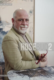 Rome December 7, 2025..Renzo Casadei, editorial director of the Carta Canta publishing house, photographed in Rome at La Nuvola/Renzo Casadei, direttore editoriale della casa editrice Carta Canta, fotografato a Roma negli spazi de La Nuvola. ©Rino Bianchi/Rosebud2