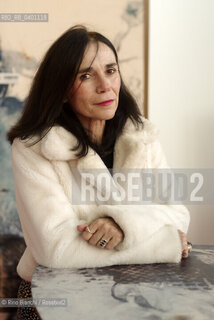 Rome December 7, 2025..Lisa Ginzburg, writer, translator, and essayist, daughter of Carlo Ginzburg and Anna Rossi-Doria, and granddaughter of Natalia Ginzburg, photographed in Rome at La Nuvola/Lisa Ginzburg scrittrice, traduttrice e saggista, figlia di Carlo Ginzburg e Anna Rossi-Doria, nonché nipote di Natalia Ginzburg, fotografata a Roma negli spazi de La Nuvola. ©Rino Bianchi/Rosebud2