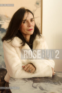 Rome December 7, 2025..Lisa Ginzburg, writer, translator, and essayist, daughter of Carlo Ginzburg and Anna Rossi-Doria, and granddaughter of Natalia Ginzburg, photographed in Rome at La Nuvola/Lisa Ginzburg scrittrice, traduttrice e saggista, figlia di Carlo Ginzburg e Anna Rossi-Doria, nonché nipote di Natalia Ginzburg, fotografata a Roma negli spazi de La Nuvola. ©Rino Bianchi/Rosebud2