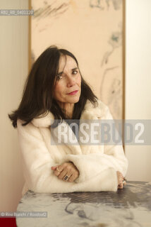 Rome December 7, 2025..Lisa Ginzburg, writer, translator, and essayist, daughter of Carlo Ginzburg and Anna Rossi-Doria, and granddaughter of Natalia Ginzburg, photographed in Rome at La Nuvola/Lisa Ginzburg scrittrice, traduttrice e saggista, figlia di Carlo Ginzburg e Anna Rossi-Doria, nonché nipote di Natalia Ginzburg, fotografata a Roma negli spazi de La Nuvola. ©Rino Bianchi/Rosebud2