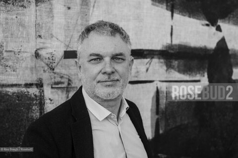 Rome December 8, 2025..Lirio Abbate, journalist and essayist, author of investigations into the Mafia, photographed in Rome at La Nuvola/Lirio Abbate giornalista e saggista, autore di inchieste sulla mafia, fotografato a Roma negli spazi de La Nuvola. ©Rino Bianchi/Rosebud2