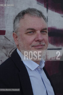 Rome December 8, 2025..Lirio Abbate, journalist and essayist, author of investigations into the Mafia, photographed in Rome at La Nuvola/Lirio Abbate giornalista e saggista, autore di inchieste sulla mafia, fotografato a Roma negli spazi de La Nuvola. ©Rino Bianchi/Rosebud2