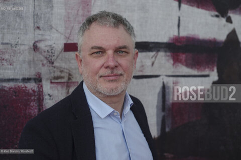 Rome December 8, 2025..Lirio Abbate, journalist and essayist, author of investigations into the Mafia, photographed in Rome at La Nuvola/Lirio Abbate giornalista e saggista, autore di inchieste sulla mafia, fotografato a Roma negli spazi de La Nuvola. ©Rino Bianchi/Rosebud2