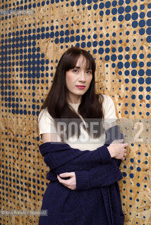 Rome March 21, 2026..Felicia Kingsley, pseudonym of Serena Artioli, architect and bestselling author who has sold more than 1,000,000 copies in Italy, photographed in Piazza Euclide in Rome/Felicia Kingsley, pseudonimo di Serena Artioli, architetto e scrittrice bestseller arrivando a vendere in Italia più di 1 000 000 di copie, fotografata a Roma a Piazza Euclide. ©Rino Bianchi/Rosebud2