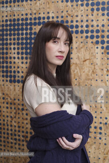 Rome March 21, 2026..Felicia Kingsley, pseudonym of Serena Artioli, architect and bestselling author who has sold more than 1,000,000 copies in Italy, photographed in Piazza Euclide in Rome/Felicia Kingsley, pseudonimo di Serena Artioli, architetto e scrittrice bestseller arrivando a vendere in Italia più di 1 000 000 di copie, fotografata a Roma a Piazza Euclide. ©Rino Bianchi/Rosebud2