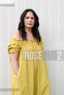 Rome March 22, 2026..Ilaria Rossetti, writer, editor, and teacher of writing and storytelling courses and workshops, has taught at the Holden School in Turin since 2022 and won the Campiello Giovani Prize in 2007. Photographed in Rome at the Auditorium Parco della Musica/Ilaria Rossetti, scrittrice, editor, docente in corsi e laboratori di scrittura e narrazione, dal 2022 insegna alla Scuola Holden di Torino e nel 2007 ha vinto il Premio Campiello Giovani, fotografata a Roma nellarea dellAuditorium Parco della musica. ©Rino Bianchi/Rosebud2