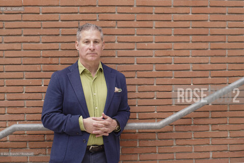 Rome March 21, 2026..Chris Pavone, writer, ghostwriter, editor, and mystery writer, photographed in Rome at the Auditorium Parco della Musica/Chris Pavone, scrittore, ghostwriter ed editor, giallista, fotografato a Roma negli spazi dellAuditorium Parco della Musica. ©Rino Bianchi/Rosebud2