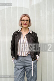 Rome March 22, 2026..Jana Karšaiová, an actress, author, and writer of Slovakian origin, began teaching herself Italian in 2002 and made her narrative debut with the novel Divorzio di Velluto photographed in Rome at the Auditorium Parco della Musica/Jana Karšaiová, attrice, autrice e scrittrice di origine slovacca,  ha iniziato a imparare l’italiano da autodidatta nel 2002 e il suo esordio narrativo è con il romanzo Divorzio di velluto, fotografata a Roma negli spazi dellAuditorium Parco della Musica. ©Rino Bianchi/Rosebud2