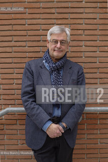 Rome March 22, 2026..Bruno Arpaia, writer, journalist, translator, and editor, photographed in Rome at the Auditorium Parco della Musica/Bruno Arpaia, scrittore, giornalista, traduttore ecuratore editoriale, fotografato a Roma negli spazi dellAuditorium Parco della Musica. ©Rino Bianchi/Rosebud2