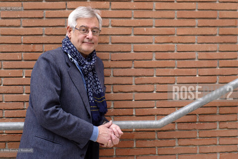 Rome March 22, 2026..Bruno Arpaia, writer, journalist, translator, and editor, photographed in Rome at the Auditorium Parco della Musica/Bruno Arpaia, scrittore, giornalista, traduttore ecuratore editoriale, fotografato a Roma negli spazi dellAuditorium Parco della Musica. ©Rino Bianchi/Rosebud2