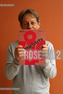 Rome March 22, 2026..Luca Bergamo, an Italian politician, deputy mayor of Rome and former councilor for Cultural Growth under Virginia Raggi, and editor of Romarivista, is photographed in the Auditorium Parco della Musica/Luca Bergamo politico italiano, vicesindaco di Roma ed ex assessore alla Crescita Culturale sotto la sindacatura di Virginia Raggi, direttore di Romarivista, fotografato negli spazi dellAuditorium Parco della Musica. ©Rino Bianchi/Rosebud2