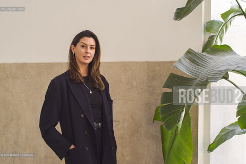 Rome March 21, 2026..Phoebe Greenwood, writer, freelance journalist from Jerusalem for the Guardian, the Daily Telegraph and the Sunday Times, foreign policy expert, photographed in Rome near Piazza Euclide/Phoebe Greenwood, scrittrice, giornalista freelance da Gerusalemme per il Guardian, il Daily Telegraph e il Sunday Times, esperta di politica estera, fotografata a Roma nei pressi di Piazza Euclide. ©Rino Bianchi/Rosebud2