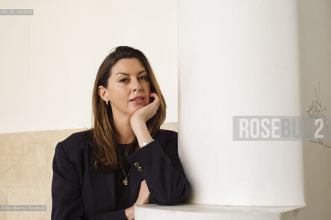 Rome March 21, 2026..Dinaw Mengestu, an Ethiopian-born American writer and novelist, a contributor to Rolling Stone, Harpers, The Wall Street Journal, and many other publications, and director of the written arts program at Bard College, photographed in Rome near Piazza Euclide/Dinaw Mengestu, scrittore e romanziere etiope naturalizzato statunitense, collaboratore delle riviste Rolling Stone,  Harpers, The Wall Street Journal e molte altre pubblicazioni, direttore del programma di arte scritta al Bard College, fotografato a Roma nei pressi di piazza Euclide. ©Rino Bianchi/Rosebud2