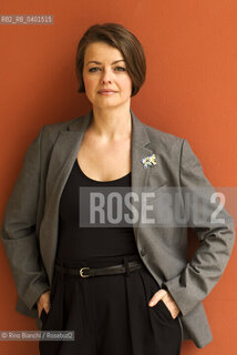 Rome March 22, 2026..Yaryna Grusha, a writer, Italian scholar, and university professor originally from the Vinnytsia region of Ukraine, photographed in Rome at the Auditorium Parco della Musica/Yaryna Grusha scrittrice, italianista e docente universitaria originaria della regione di Vinnytsia, in Ucraina, fotografata a Roma negli spazi dellAuditorium Parco della musica. ©Rino Bianchi/Rosebud2