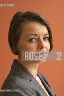 Rome March 22, 2026..Yaryna Grusha, a writer, Italian scholar, and university professor originally from the Vinnytsia region of Ukraine, photographed in Rome at the Auditorium Parco della Musica/Yaryna Grusha scrittrice, italianista e docente universitaria originaria della regione di Vinnytsia, in Ucraina, fotografata a Roma negli spazi dellAuditorium Parco della musica. ©Rino Bianchi/Rosebud2