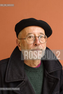 Rome March 22, 2026..Vittorio Giacopini, Italian writer, illustrator, radio host, and journalist, photographed in Rome in the spaces of the Auditorium Parco della Musica/Vittorio Giacopini scrittore, disegnatore, conduttore radiofonico e giornalista italiano, fotografato a Roma negli sèpazi dellAuditorium Parco della Musica. ©Rino Bianchi/Rosebud2