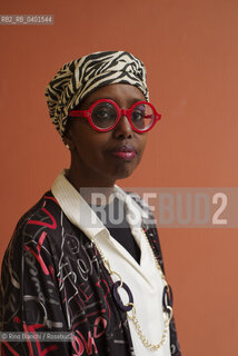 Rome March 22, 2026..Igiaba Scego, an Italian writer of Somali origin, author, essayist, daughter of Ali Omar Scego, the first governor of Mogadishu, ambassador, and foreign minister who emigrated to Italy in the aftermath of Siad Barres 1969 coup détat, photographed in Rome at the Auditorium Parco della Musica/Igiaba Scego scrittrice italiana di origine somala, autrice, saggista, figlia di Ali Omar Scego, primo governatore di Mogadiscio, ambasciatore e ministro degli esteri emigrato in Italia allindomani del colpo di Stato di Siad Barre del 1969, fotografata a Roma negli spazi dellAuditorium Parco della Musica. ©Rino Bianchi/Rosebud2