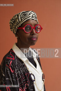 Rome March 22, 2026..Igiaba Scego, an Italian writer of Somali origin, author, essayist, daughter of Ali Omar Scego, the first governor of Mogadishu, ambassador, and foreign minister who emigrated to Italy in the aftermath of Siad Barres 1969 coup détat, photographed in Rome at the Auditorium Parco della Musica/Igiaba Scego scrittrice italiana di origine somala, autrice, saggista, figlia di Ali Omar Scego, primo governatore di Mogadiscio, ambasciatore e ministro degli esteri emigrato in Italia allindomani del colpo di Stato di Siad Barre del 1969, fotografata a Roma negli spazi dellAuditorium Parco della Musica. ©Rino Bianchi/Rosebud2