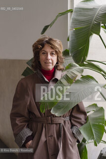 Rome March 21, 2026..Eugenia Dubini, publisher and founder of the NN publishing house, founder of the photography, video and communications agency Prospekt Fotografi, photographed in Rome near Piazza Euclide/Eugenia Dubini, editrice e fondatrice della casa editrice NN, fondatrice dell’agenzia di fotografia, video e comunicazione Prospekt Fotografi, fotografata a Roma nei pressi di Piazza Euclide. ©Rino Bianchi/Rosebud2