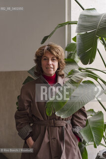 Rome March 21, 2026..Eugenia Dubini, publisher and founder of the NN publishing house, founder of the photography, video and communications agency Prospekt Fotografi, photographed in Rome near Piazza Euclide/Eugenia Dubini, editrice e fondatrice della casa editrice NN, fondatrice dell’agenzia di fotografia, video e comunicazione Prospekt Fotografi, fotografata a Roma nei pressi di Piazza Euclide. ©Rino Bianchi/Rosebud2