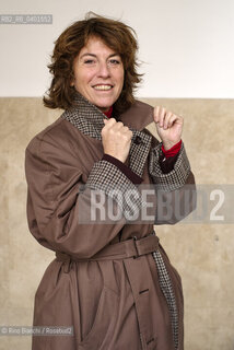 Rome March 21, 2026..Eugenia Dubini, publisher and founder of the NN publishing house, founder of the photography, video and communications agency Prospekt Fotografi, photographed in Rome near Piazza Euclide/Eugenia Dubini, editrice e fondatrice della casa editrice NN, fondatrice dell’agenzia di fotografia, video e comunicazione Prospekt Fotografi, fotografata a Roma nei pressi di Piazza Euclide. ©Rino Bianchi/Rosebud2