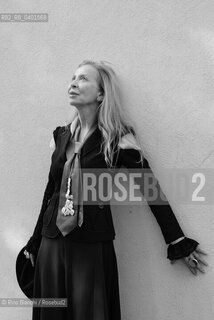 Novara March 30, 2026..Elvira Seminara, a writer and professional journalist since 1991, was an editor at the daily newspaper La Sicilia before dedicating herself entirely to fiction. She currently collaborates with LEspresso. She is pictured in Novara near the municipal swimming pool/Elvira Seminara, scrittrice, giornalista professionista dal ‘91, prima di dedicarsi interamente alla narrativa è stata redattrice nel quotidiano La Sicilia e collabora attualmente con lEspresso, fotografata a Novara nei pressi della piscina comunale. ©Rino Bianchi/Rosebud2