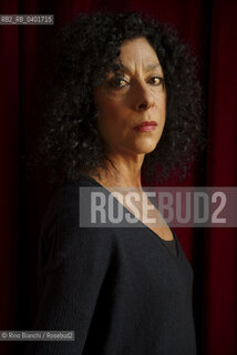 Turin May 17, 2026..Leila Guerriero, a journalist and writer who collaborates with El País, La Nación, Rolling Stone, and many other Latin American and European newspapers, was photographed in Turin at the Circolo dei lettori during the final evening of the European Strega Prize/Leila Guerriero giornalista e scrittrice, collabora con “El País”, “La Nación”, “Rolling Stone” e molte altre testate latinoamericane ed europee, fotografata a Torino negli spazi del Circolo dei lettori in occasione della serata finale del Premio Strega Europeo. ©Rino Bianchi/Rosebud2