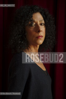 Turin May 17, 2026..Leila Guerriero, a journalist and writer who collaborates with El País, La Nación, Rolling Stone, and many other Latin American and European newspapers, was photographed in Turin at the Circolo dei lettori during the final evening of the European Strega Prize/Leila Guerriero giornalista e scrittrice, collabora con “El País”, “La Nación”, “Rolling Stone” e molte altre testate latinoamericane ed europee, fotografata a Torino negli spazi del Circolo dei lettori in occasione della serata finale del Premio Strega Europeo. ©Rino Bianchi/Rosebud2