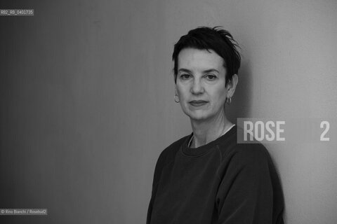 Milan May 19, 2026..Alessandra Carati, writer, editor, and screenwriter, photographed in Milan on Via privata della Braida/Alessandra Carati, scrittrice, editor e sceneggiatrice, fotografata a Milano in Via privata della Braida. ©Rino Bianchi/Rosebud2