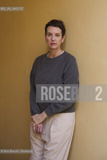 Milan May 19, 2026..Alessandra Carati, writer, editor, and screenwriter, photographed in Milan on Via privata della Braida/Alessandra Carati, scrittrice, editor e sceneggiatrice, fotografata a Milano in Via privata della Braida. ©Rino Bianchi/Rosebud2